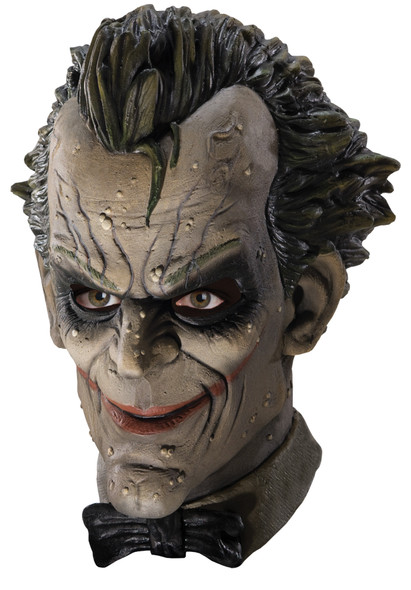 Joker Latex Mask-Arkham City Adult