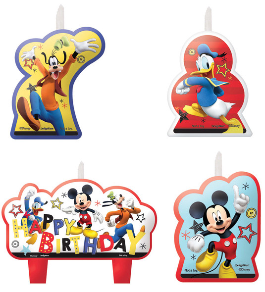 Disney Mickey Candle Set-Pack Of 4