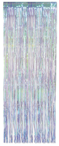 Iridescent Fringe Curtain