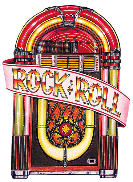 36" Jukebox Cutout Decoration