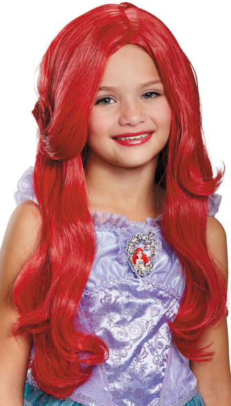 Girl's Ariel Deluxe Wig-The Little Mermaid Child Costume