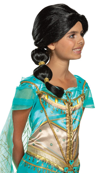 Girl's Jasmine Wig-Aladdin Live Action Child Costume