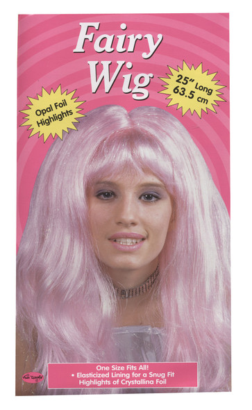 Women's Wig Crystal Pink