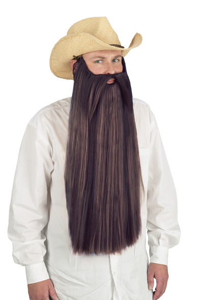 Men's Beard W Mustache Brown