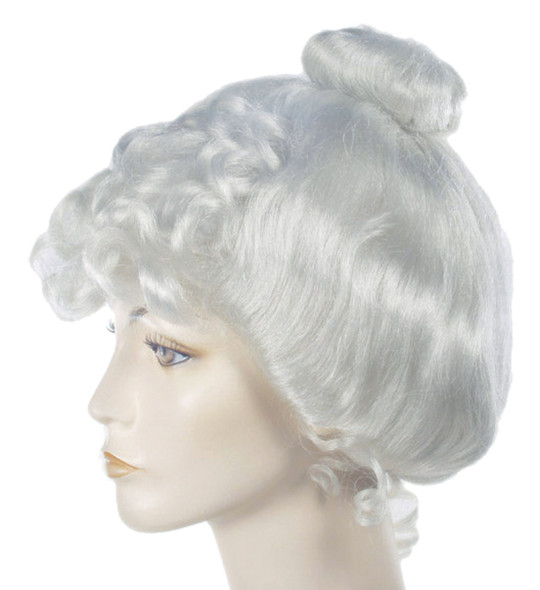 Women's Wig Gibson Girl Bright White