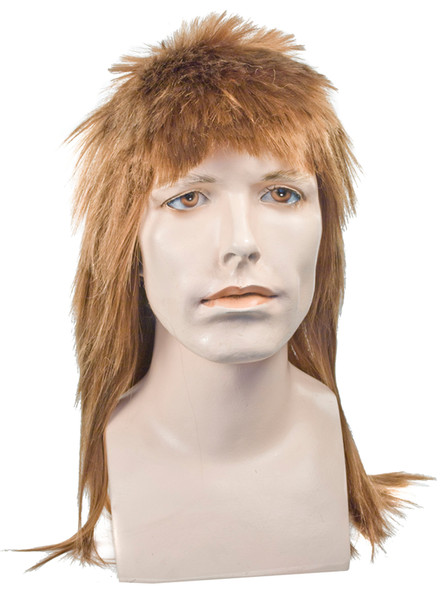 Men's Wig Mullet Long Strawberry Blonde 27