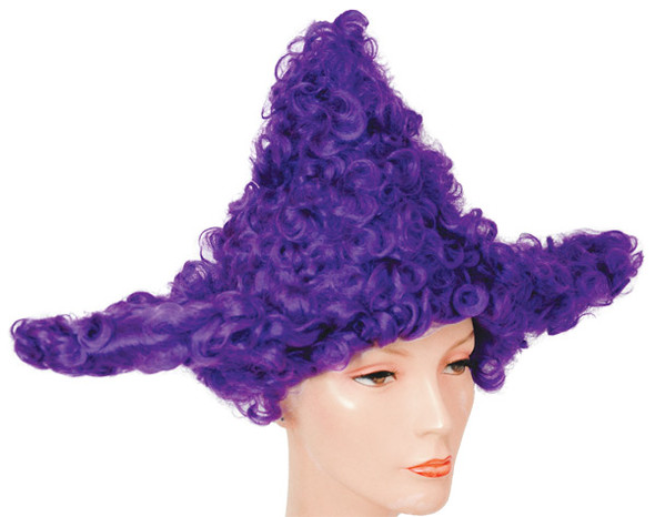 Women's Wig Star Clown Purple