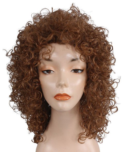 Women's Wig Clown Disco Strawberry Blonde 27