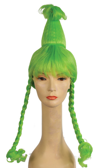 Women's Wig Schrinch Girl Green Kaf4
