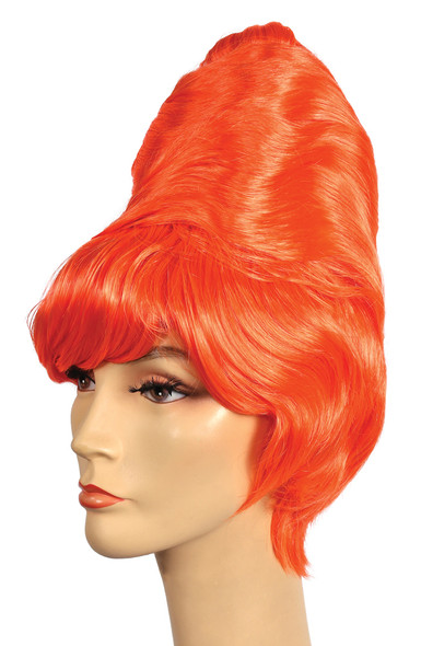 Women's Wig Beehive Better Bargain Orange