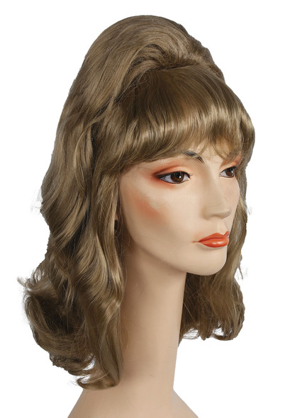 Women's Wig Beehive Pageboy Ash Blonde 16
