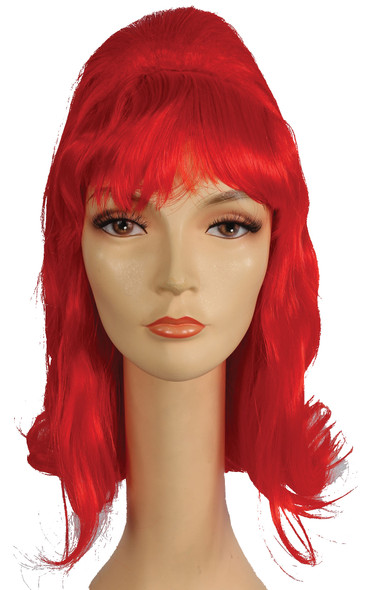 Women's Wig Beehive Pageboy Red