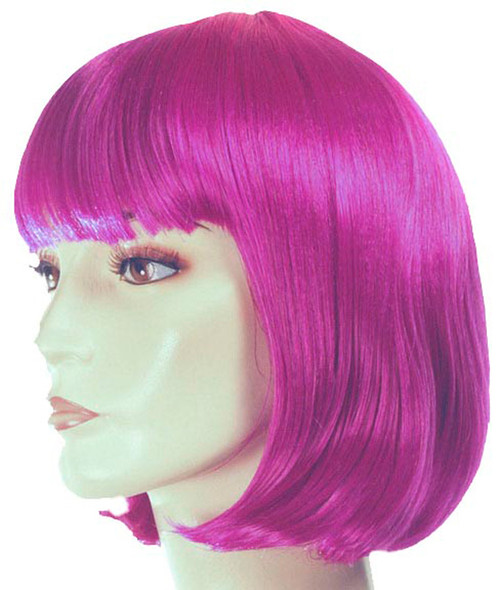 Women's Wig China Doll Hot Pink