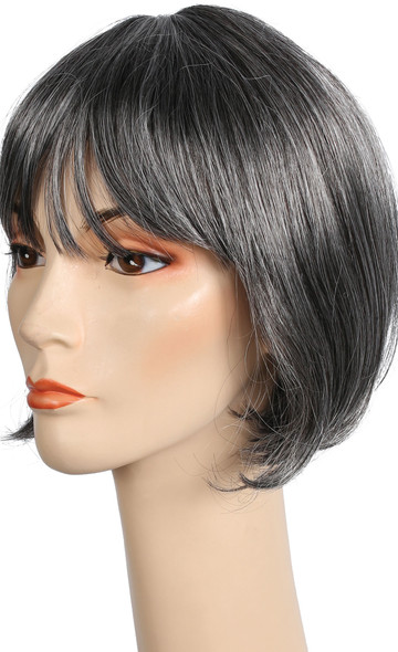 Women's Wig China Doll Medium Brown/Gray 44