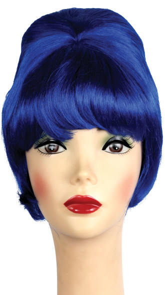 Women's Wig Spit Curl Blue