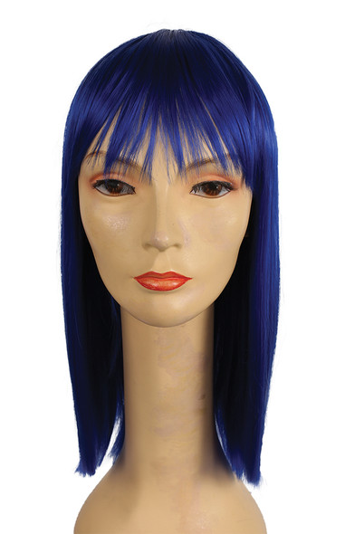 Women's Wig Cleo Blunt Royal Blue