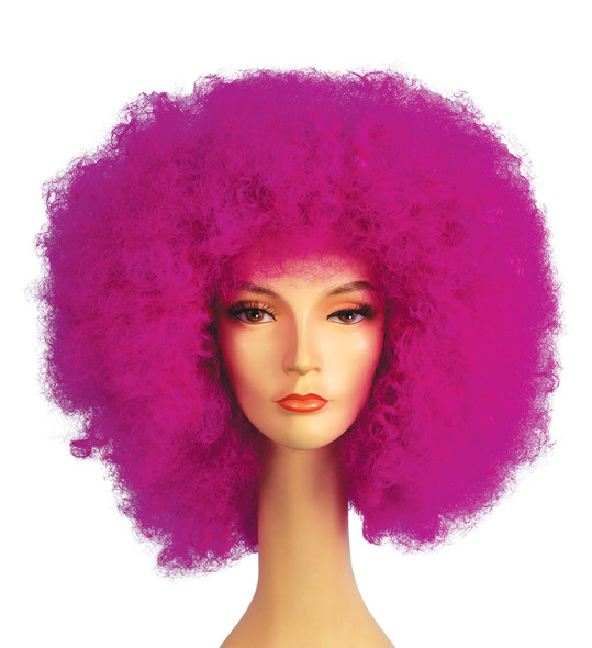 Women's Wig Afro Discount Jumbo Cyclamen