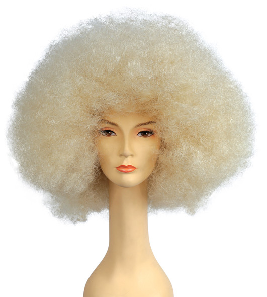 Women's Wig Afro Discount Jumbo Platinum Blonde 613