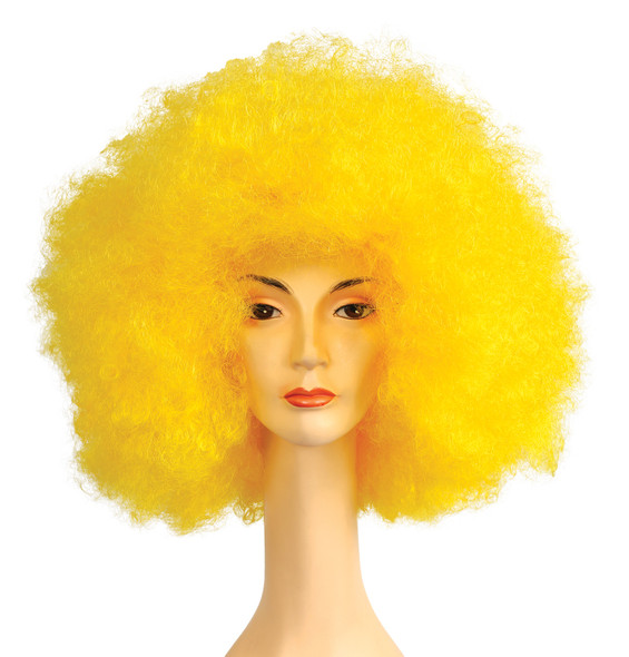 Women's Wig Afro Discount Jumbo Yellow