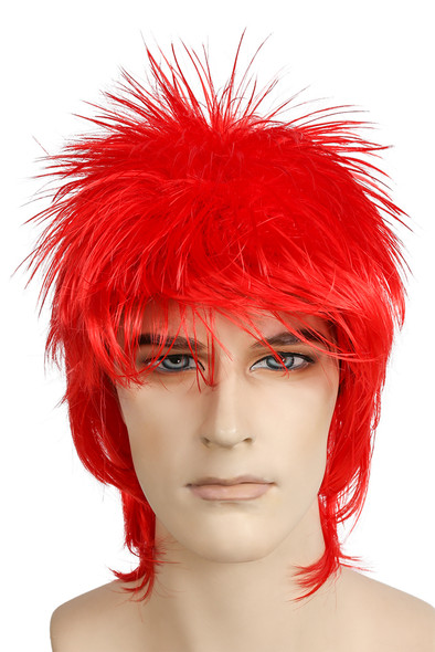 Men's Wig Rod Red