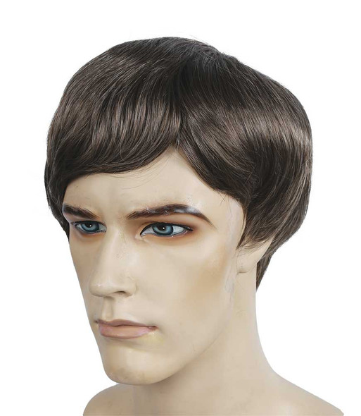 Men's Wig Strait Man Chestnut Brown/Brown Gray 38