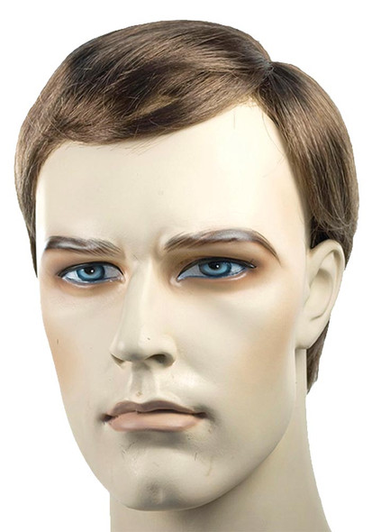 Men's Wig Side Part Black