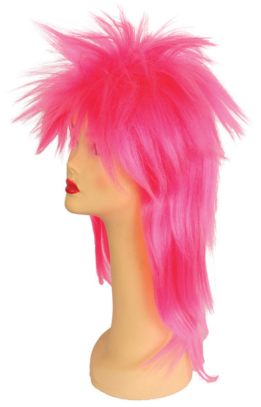 Women's Wig Punk Fright Hot Pink