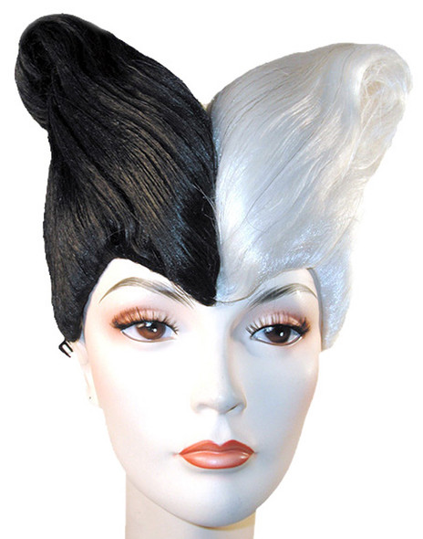 Women's Wig Black/White Combo B1060y V1