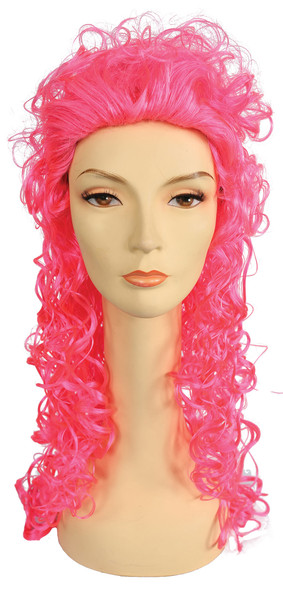 Women's Wig EX510 Hot Pink Kap