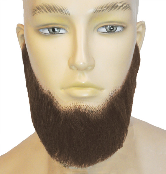 Men's Beard Full Face White 60