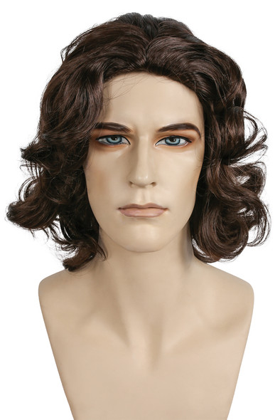 Men's Wig Beethoven Medium Chestnut Brown 6