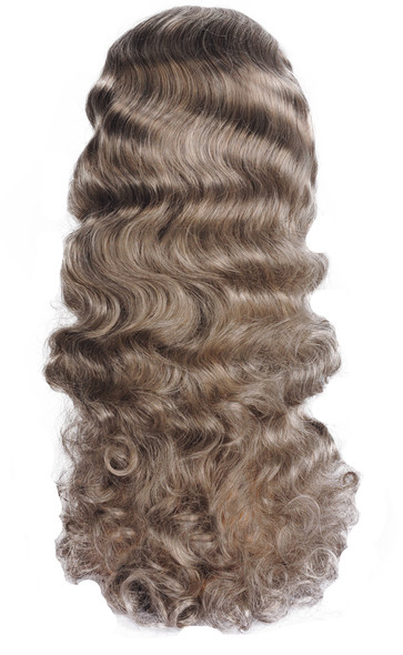 Women's Wig Showgirl 340 Dark Brown/Gray 51