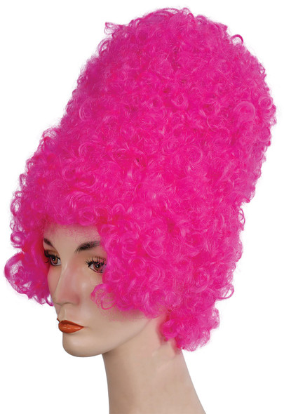 Women's Wig Beehive Bargain Hot Pink