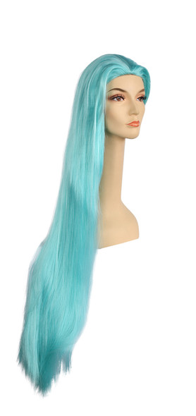 Women's Wig 1448 Sky Blue/Light Turquoise Kaf3