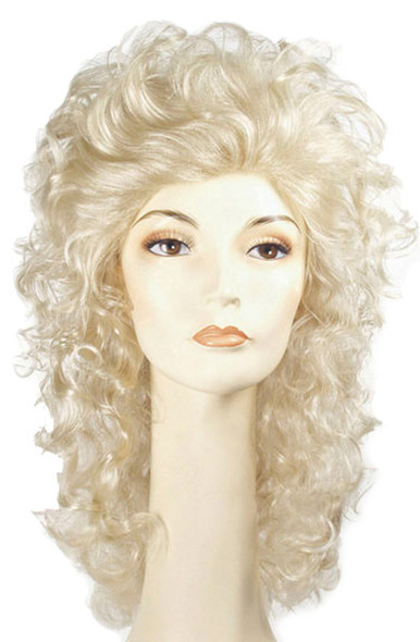 Women's Wig Showgirl Wavy Champagne Blonde