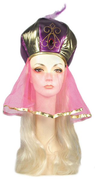 Women's Wig Arab Hat Blonde