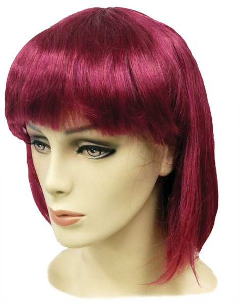 Women's Wig China Doll Bargain Burgundy