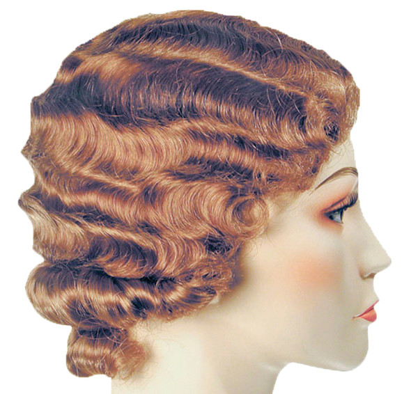 Women's Wig Fingerwave Fluff Light Auburn 33