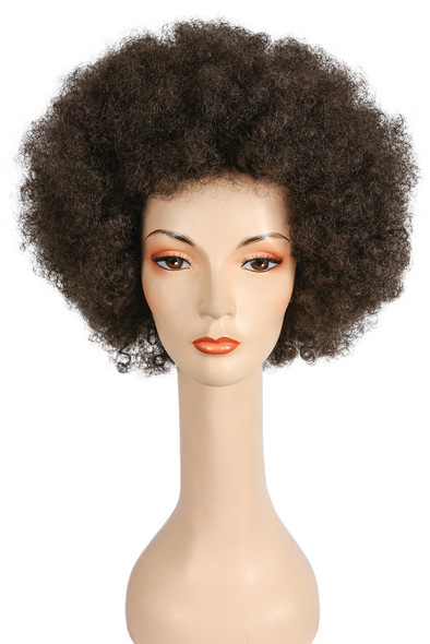 Women's Wig Afro Discount Dark Brown