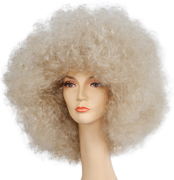 Women's Wig Afro Super Deluxe Champagne Blonde 22