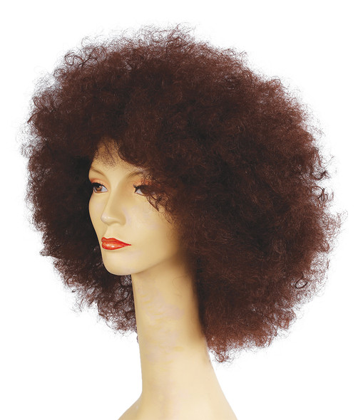 Women's Wig Afro Super Deluxe Dark Auburn 33