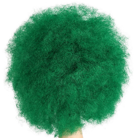 Women's Wig Afro Super Deluxe Dark Green Ys5
