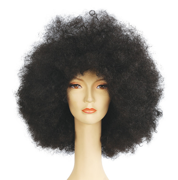 Women's Wig Afro Super Deluxe Medium Brown 4