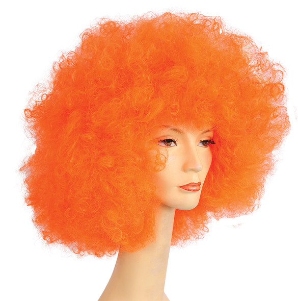 Women's Wig Afro Super Deluxe Orange Ne8
