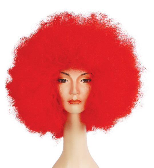 Women's Wig Afro Super Deluxe Red