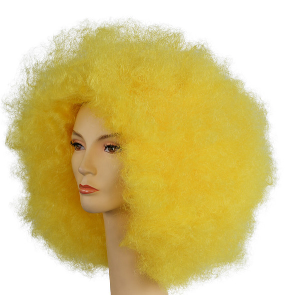 Women's Wig Afro Super Deluxe Yellow Kaf2