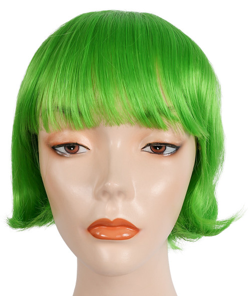 Women's Wig Lulu Bright Green Kaf4