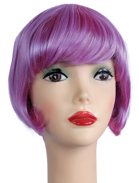 Women's Wig Lulu Discount Light Red/Purple V900