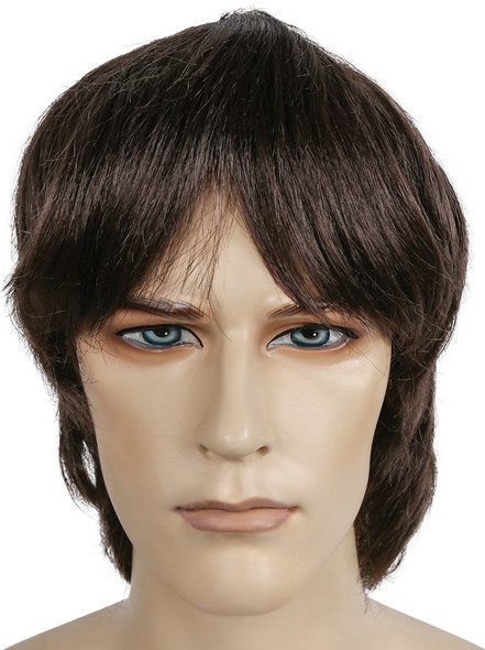 Men's Wig Surfer Style Atp614 Bargain Dark Auburn