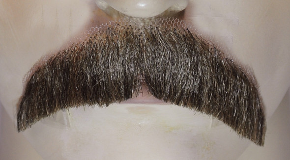 Men's Mustache Walrus Synthetic Light Brown 10